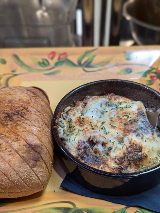 Side of Crab Dip Bread.
