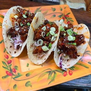 General Tso Chicken Tacos
