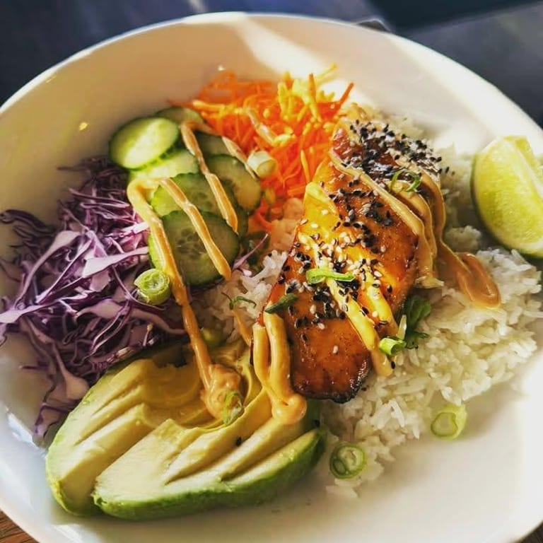 Savory Salmon Bowl Experience